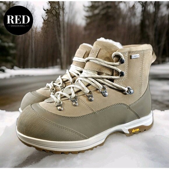 UGG SAND BRECKEN LACE EXTREME WATERPROOF WINTER BOOTS - WOMEN'S SIZE 8 - Picture 2 of 14